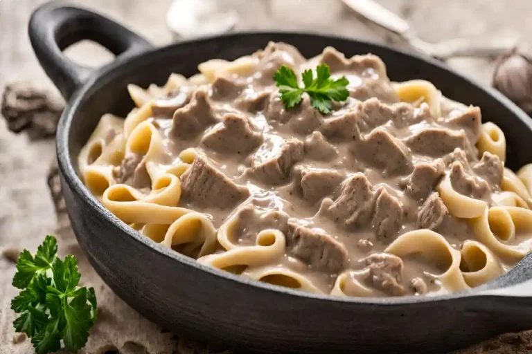Discover the art of making Beef Stroganoff sauce, a blend of tender beef and creamy, tangy flavors. Perfect your culinary skills with our guide.